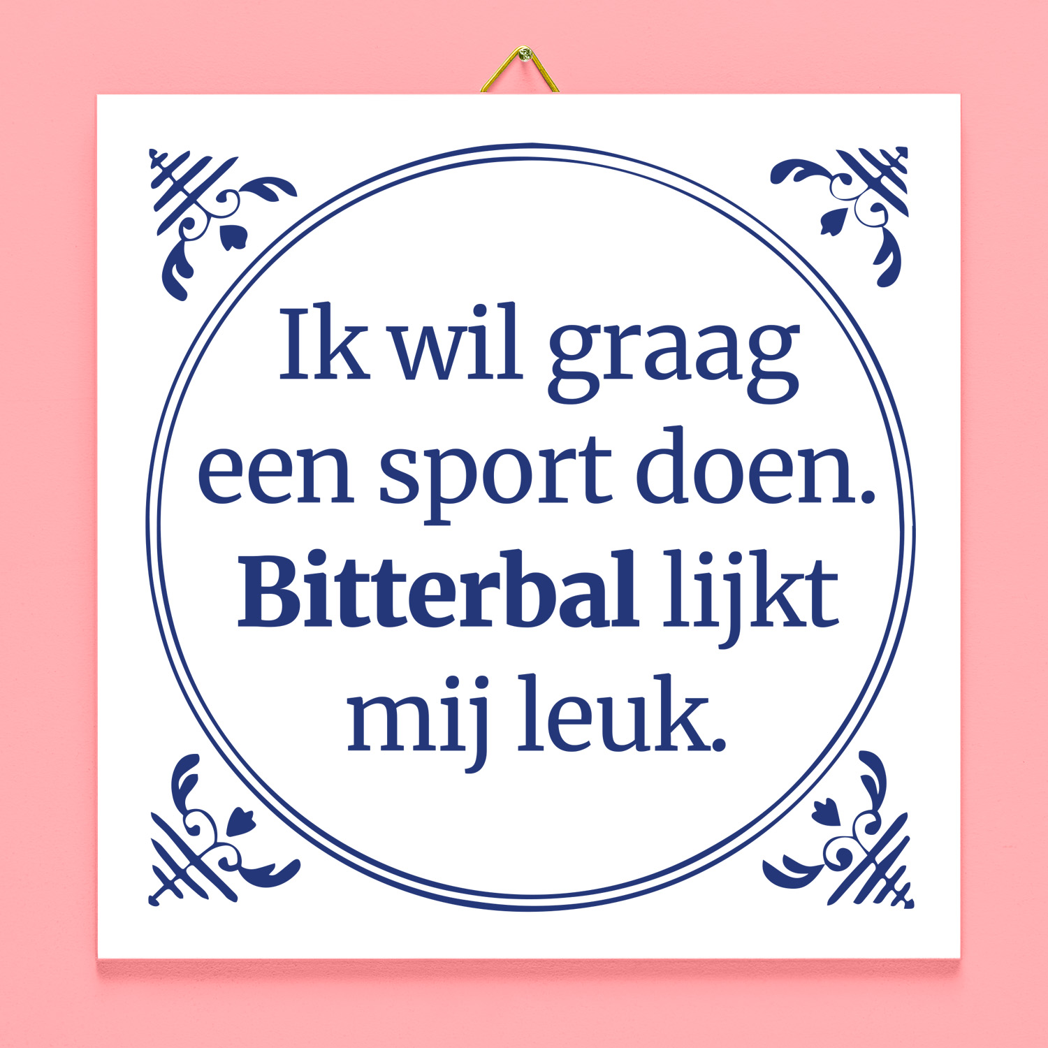 Tegeltje Bitterbal