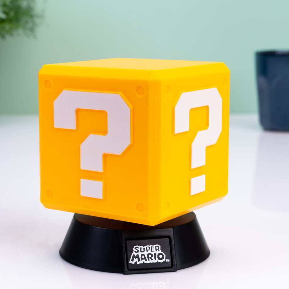 Super Mario Question Block Icon lamp