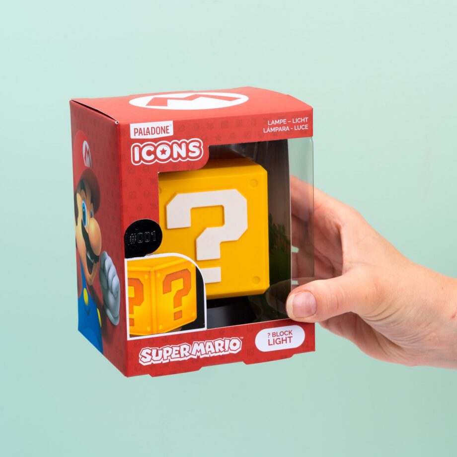 Super Mario Question Block Icon lamp