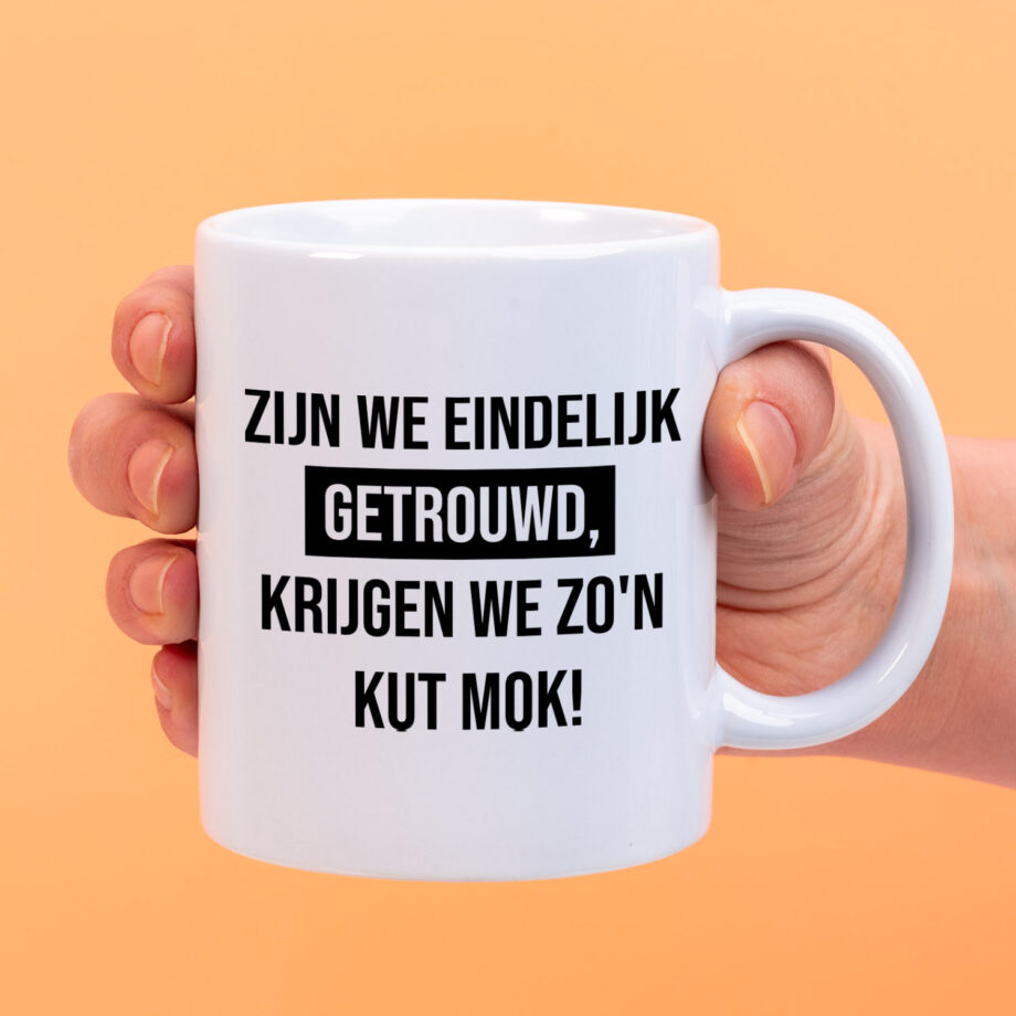 Mok Zijn we eindelijk getrouwd