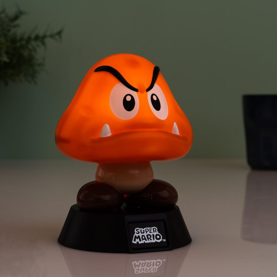 Super Mario Goomba lamp