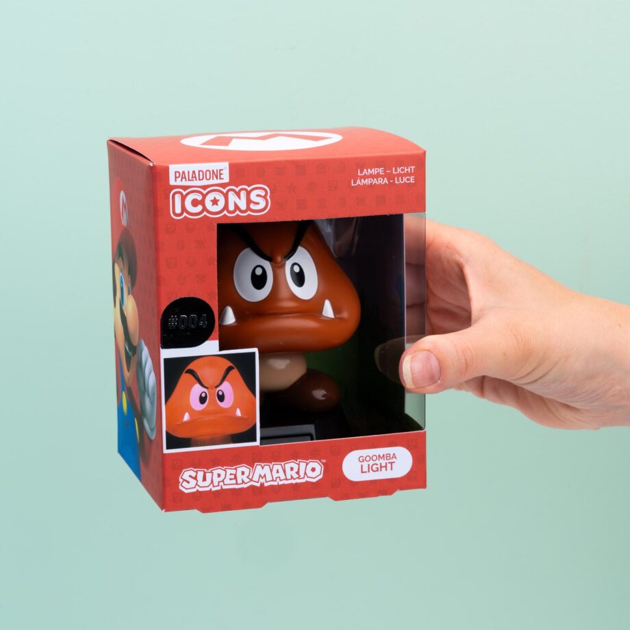 Super Mario Goomba lamp