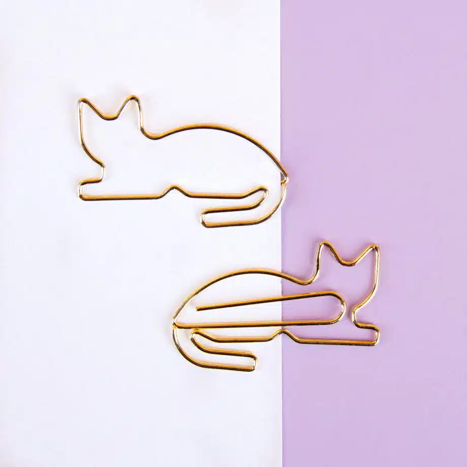Huisdier paperclips (set van 5)