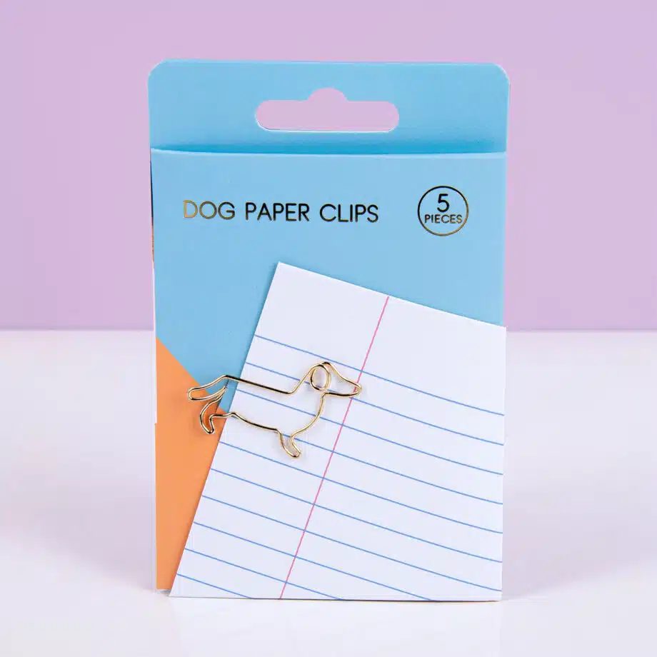 Huisdier paperclips (set van 5)