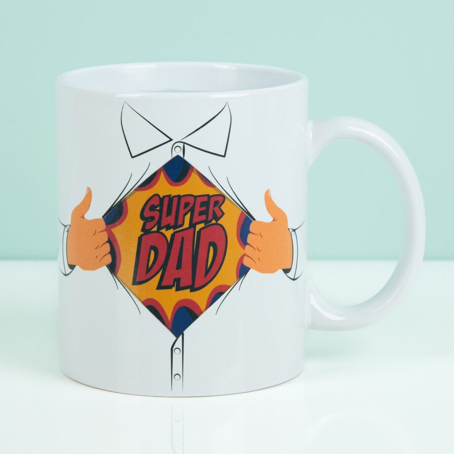 Warmtegevoelige Super Dad mok