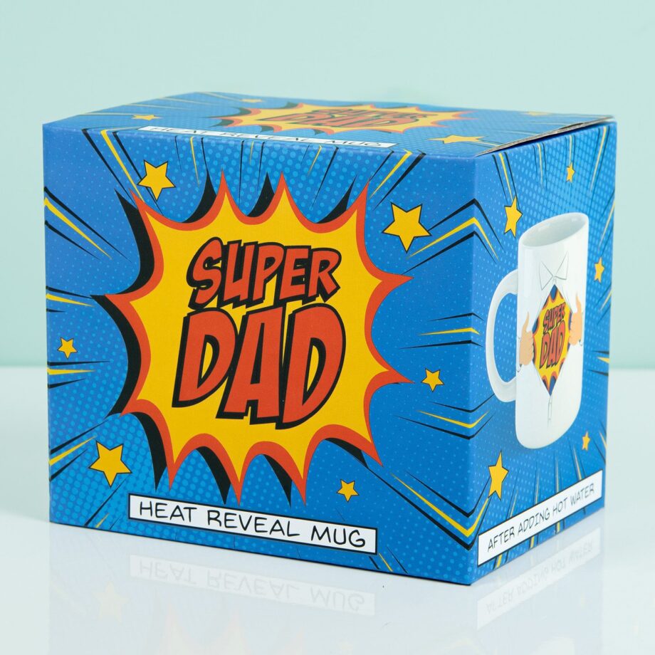Warmtegevoelige Super Dad mok