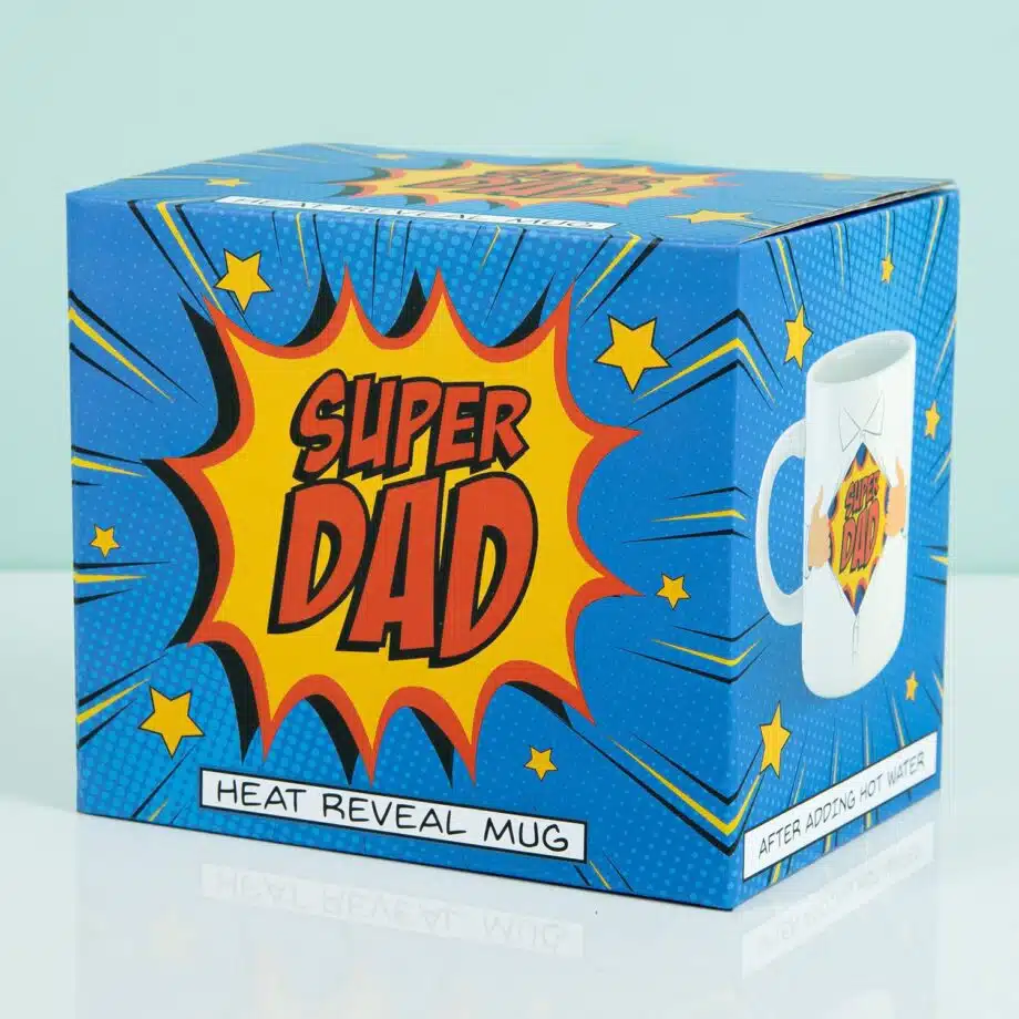 Warmtegevoelige Super Dad mok