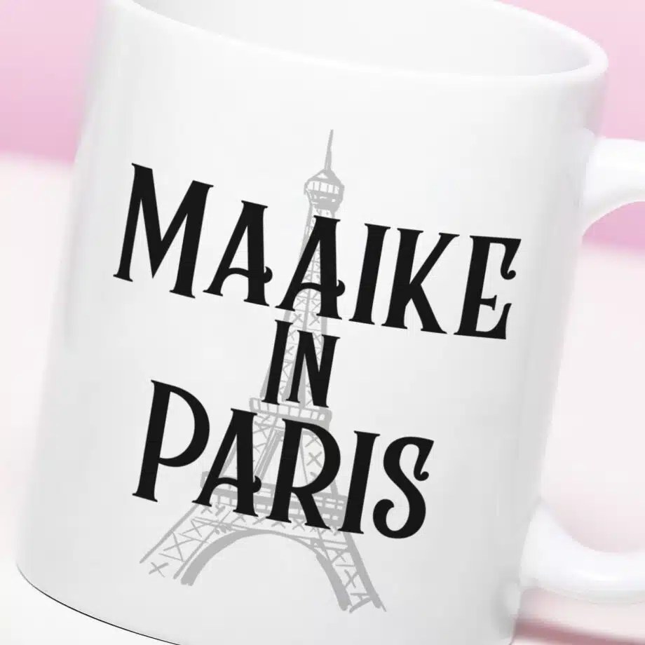 Gepersonaliseerde mok Emily in Paris