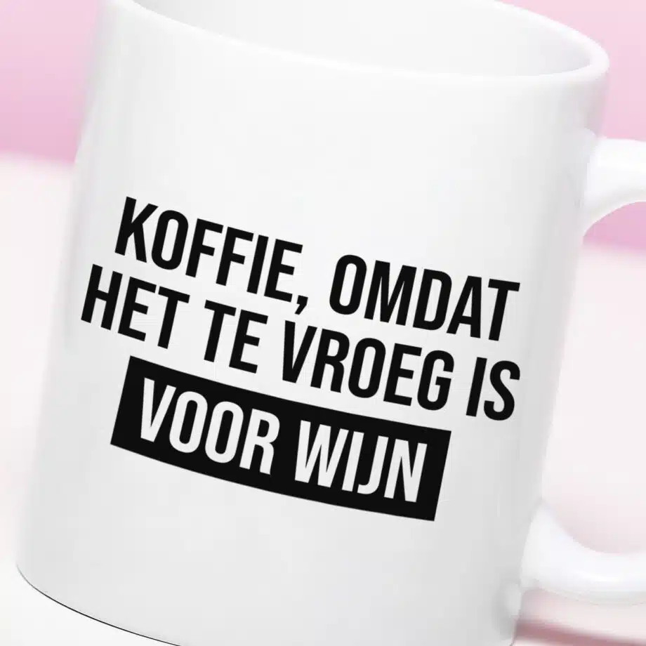 Mok Te vroeg voor wijn