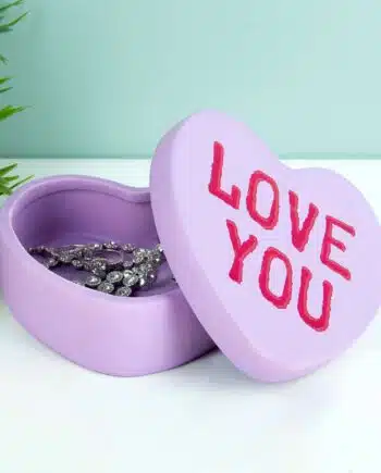 Snoephart sieradenbakje - Love You