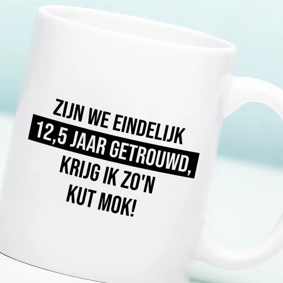 Mok Zijn we eindelijk zoveel jaar getrouwd