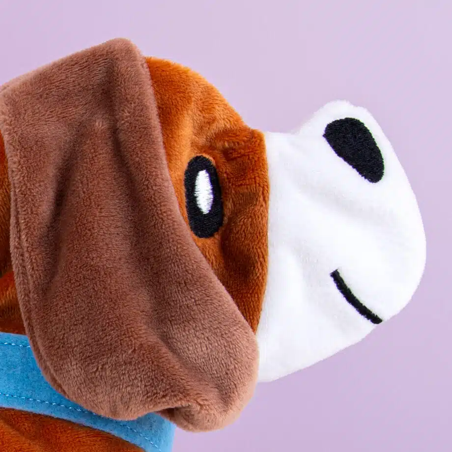 Basset hound warmtekussen