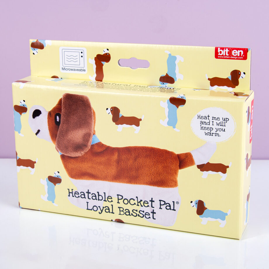 Basset hound warmtekussen