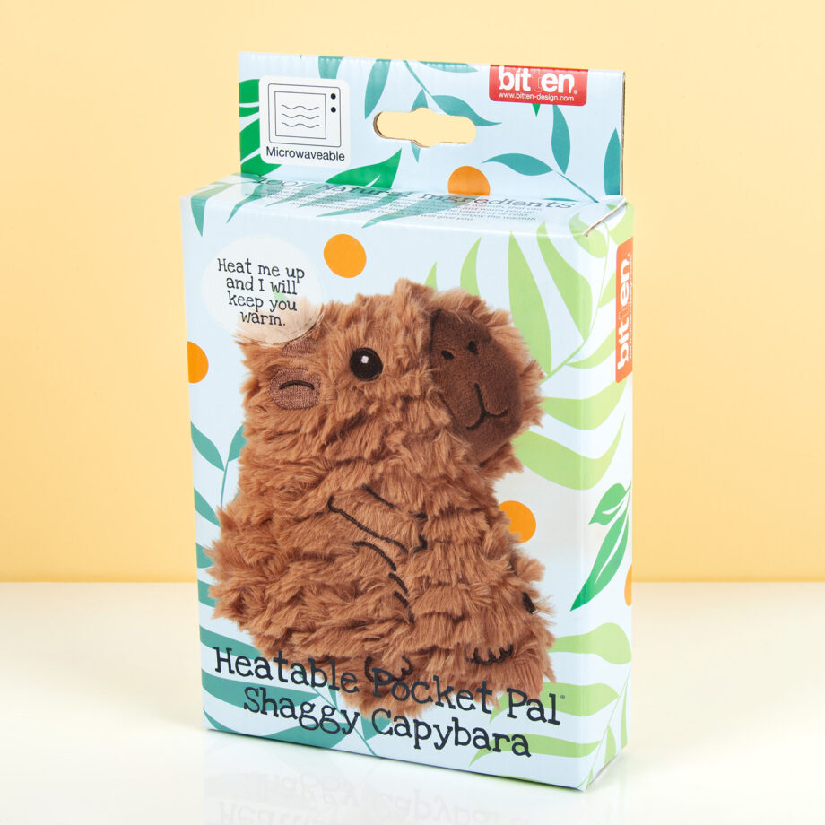 Capibara warmtekussen