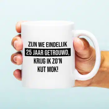Mok Zijn we eindelijk zoveel jaar getrouwd - 25 jaar