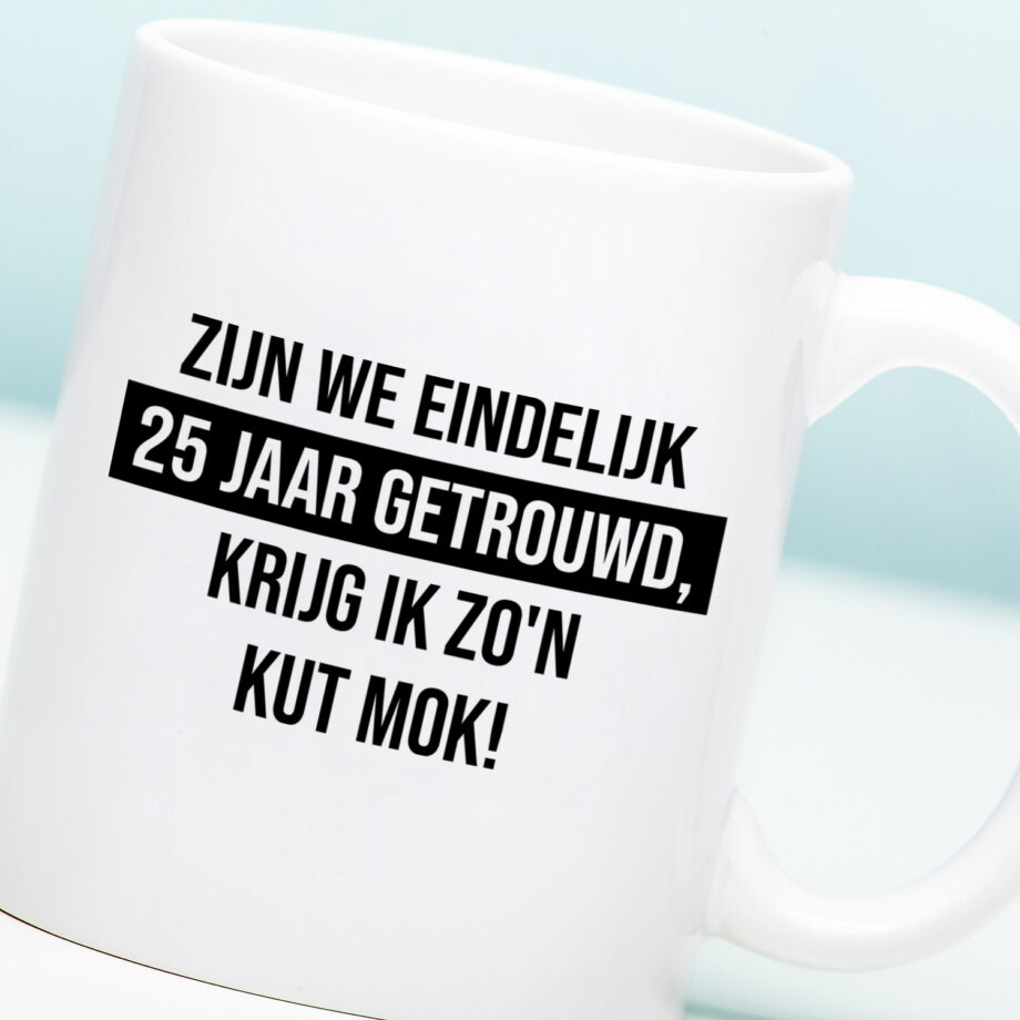 Mok Zijn we eindelijk zoveel jaar getrouwd