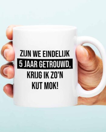 Mok Zijn we eindelijk zoveel jaar getrouwd