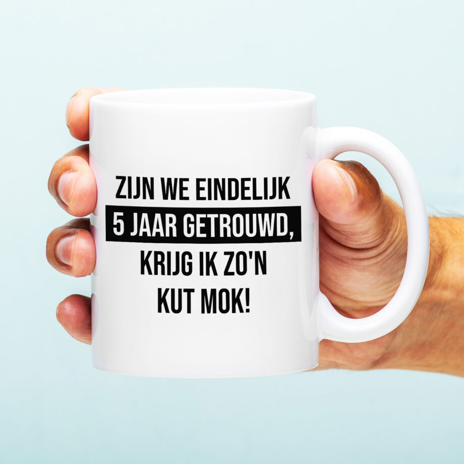 Mok Zijn we eindelijk zoveel jaar getrouwd