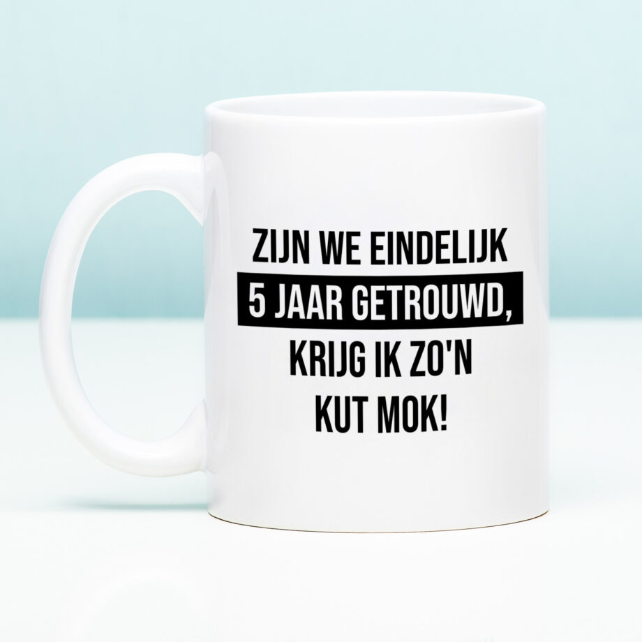Mok Zijn we eindelijk zoveel jaar getrouwd