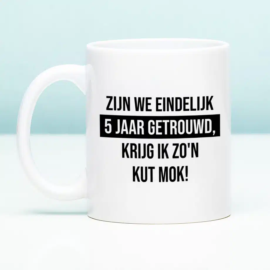 Mok Zijn we eindelijk zoveel jaar getrouwd