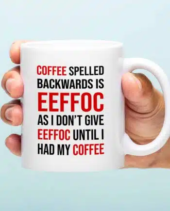 Mok Coffee Spelled Backwards