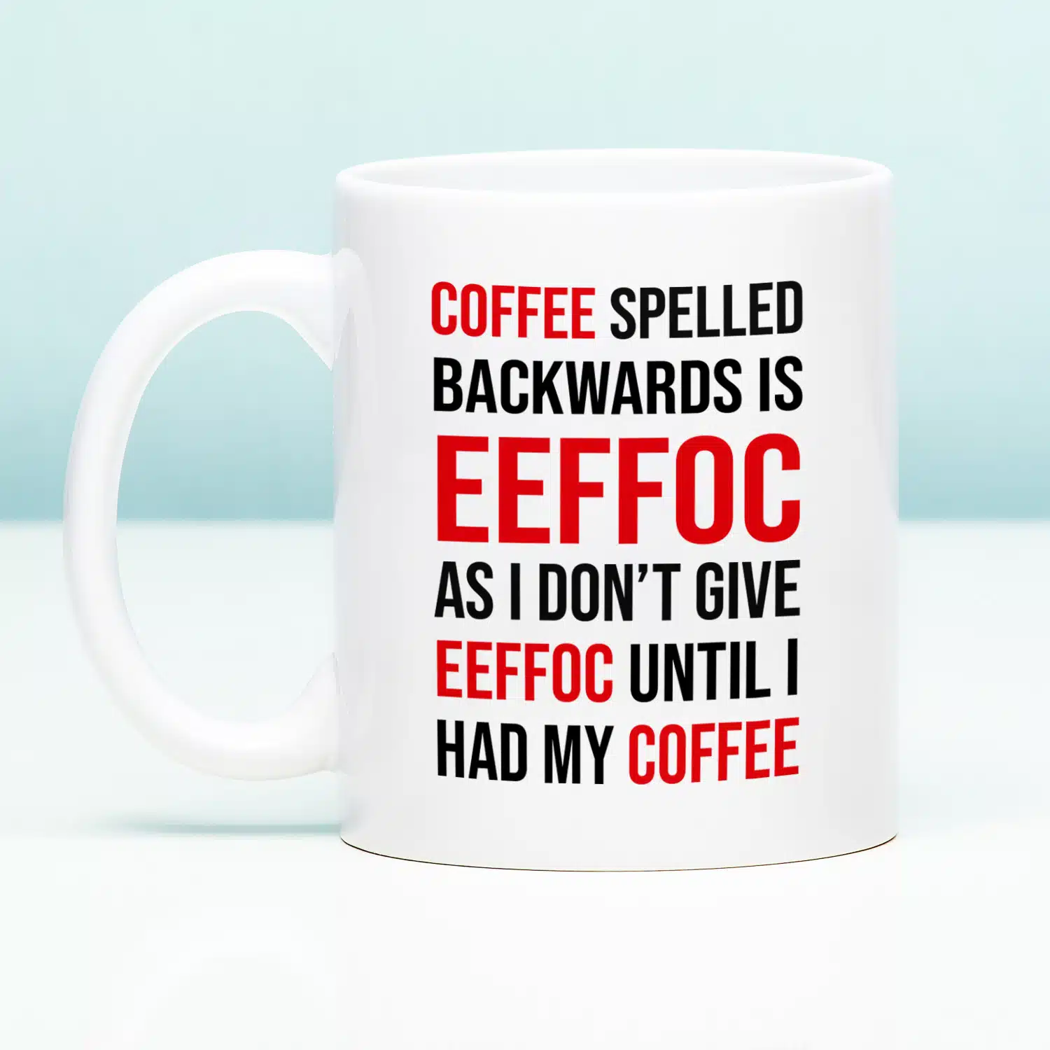 Mok Coffee Spelled Backwards