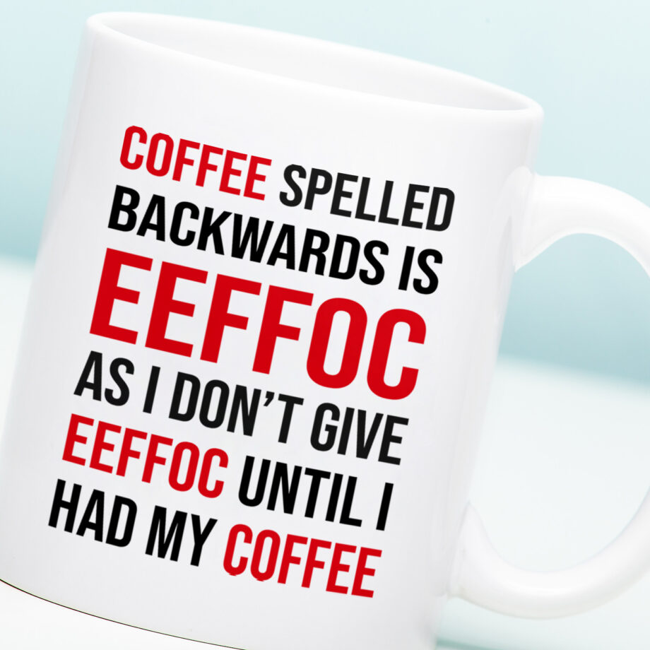 Mok Coffee Spelled Backwards