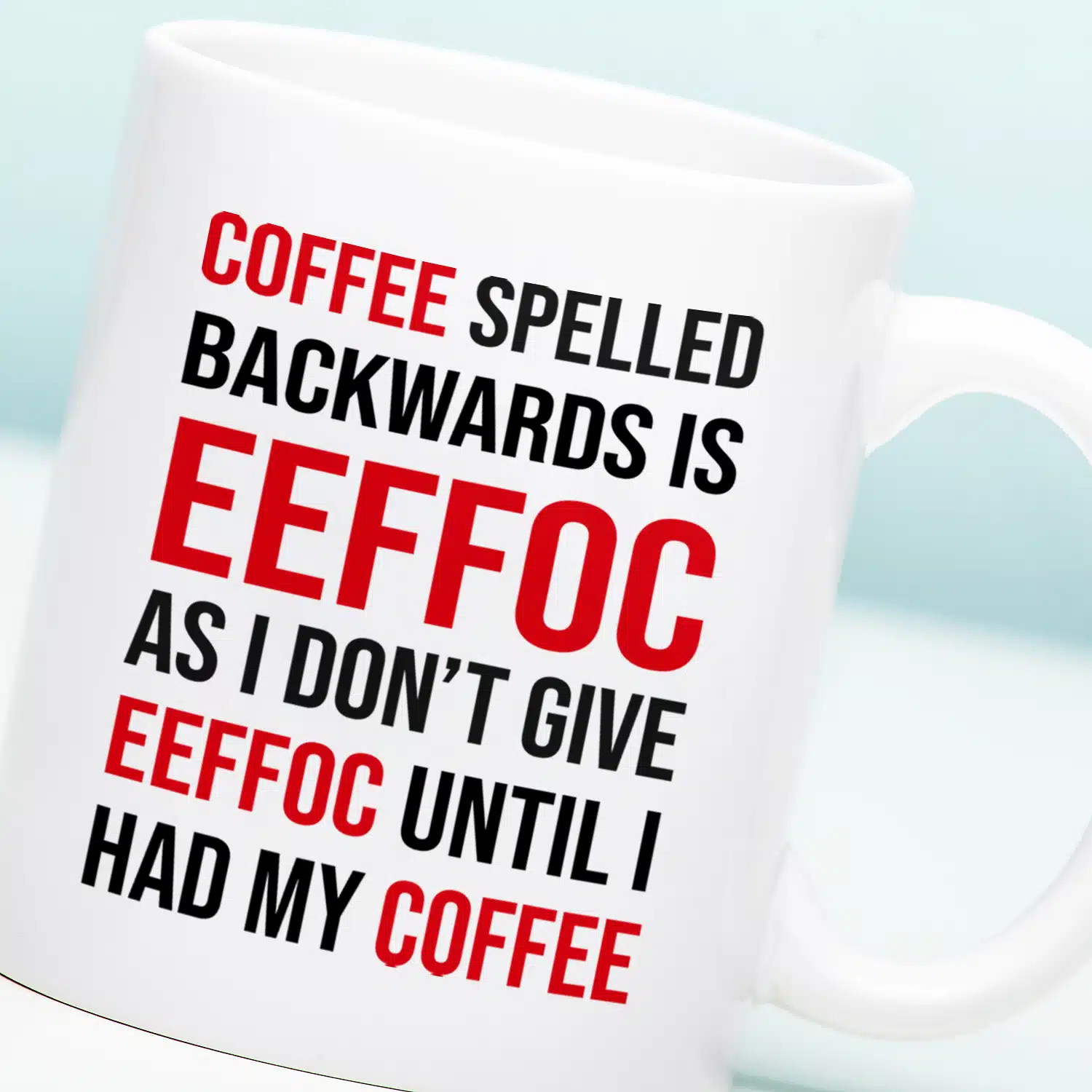 Mok Coffee Spelled Backwards