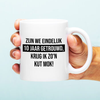Mok Zijn we eindelijk zoveel jaar getrouwd - 10 jaar
