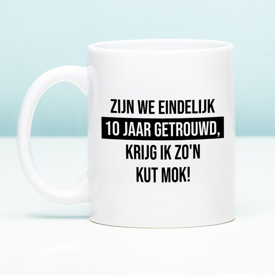 Mok Zijn we eindelijk zoveel jaar getrouwd