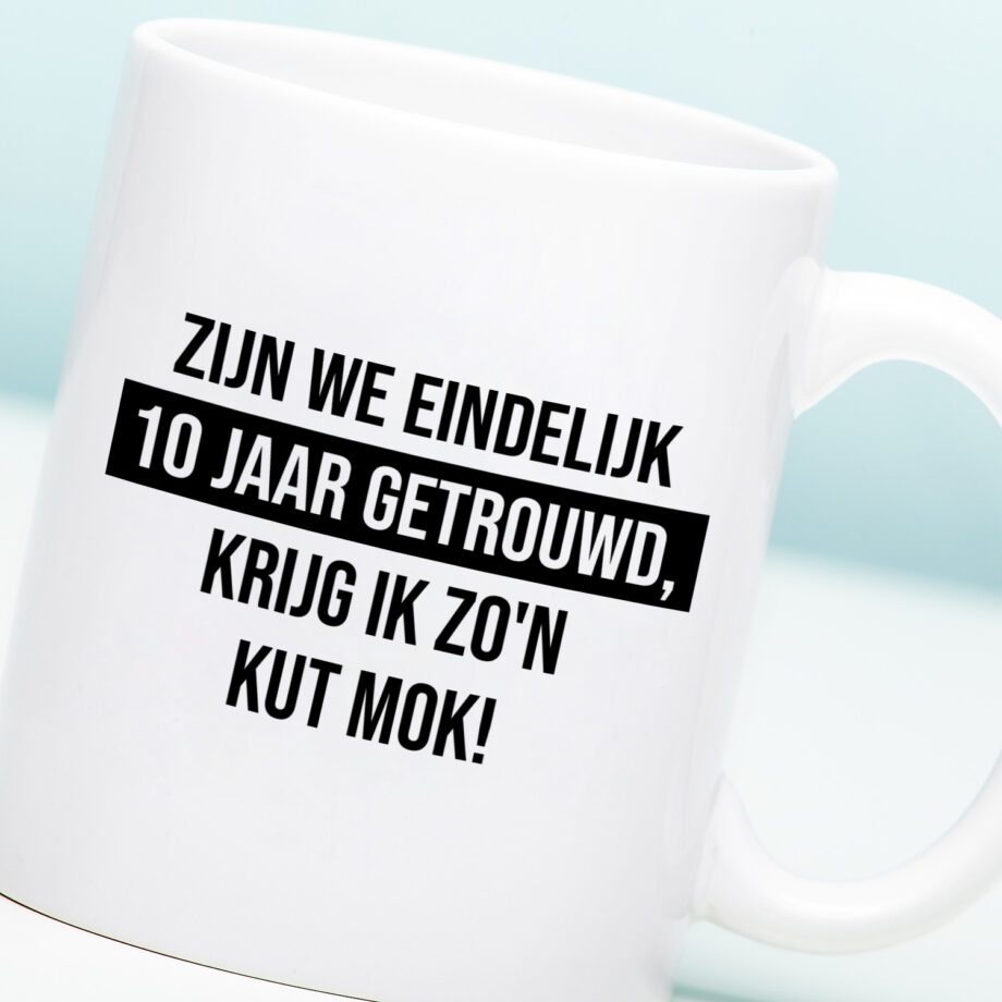 Mok Zijn we eindelijk zoveel jaar getrouwd