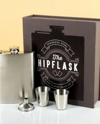 Essentials boek met keukengerei - Heupflacon