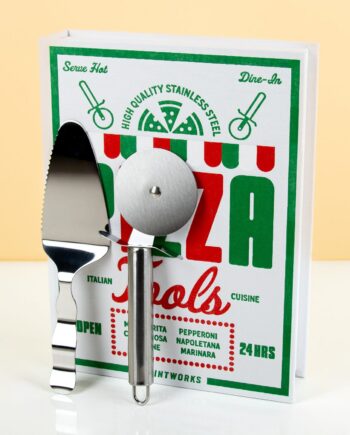 Essentials boek met keukengerei - Pizza tools