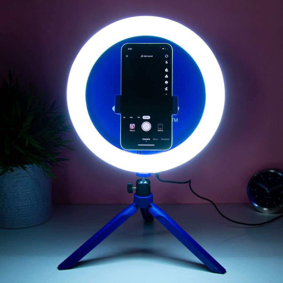 PlayStation Selfie streaming ringlamp