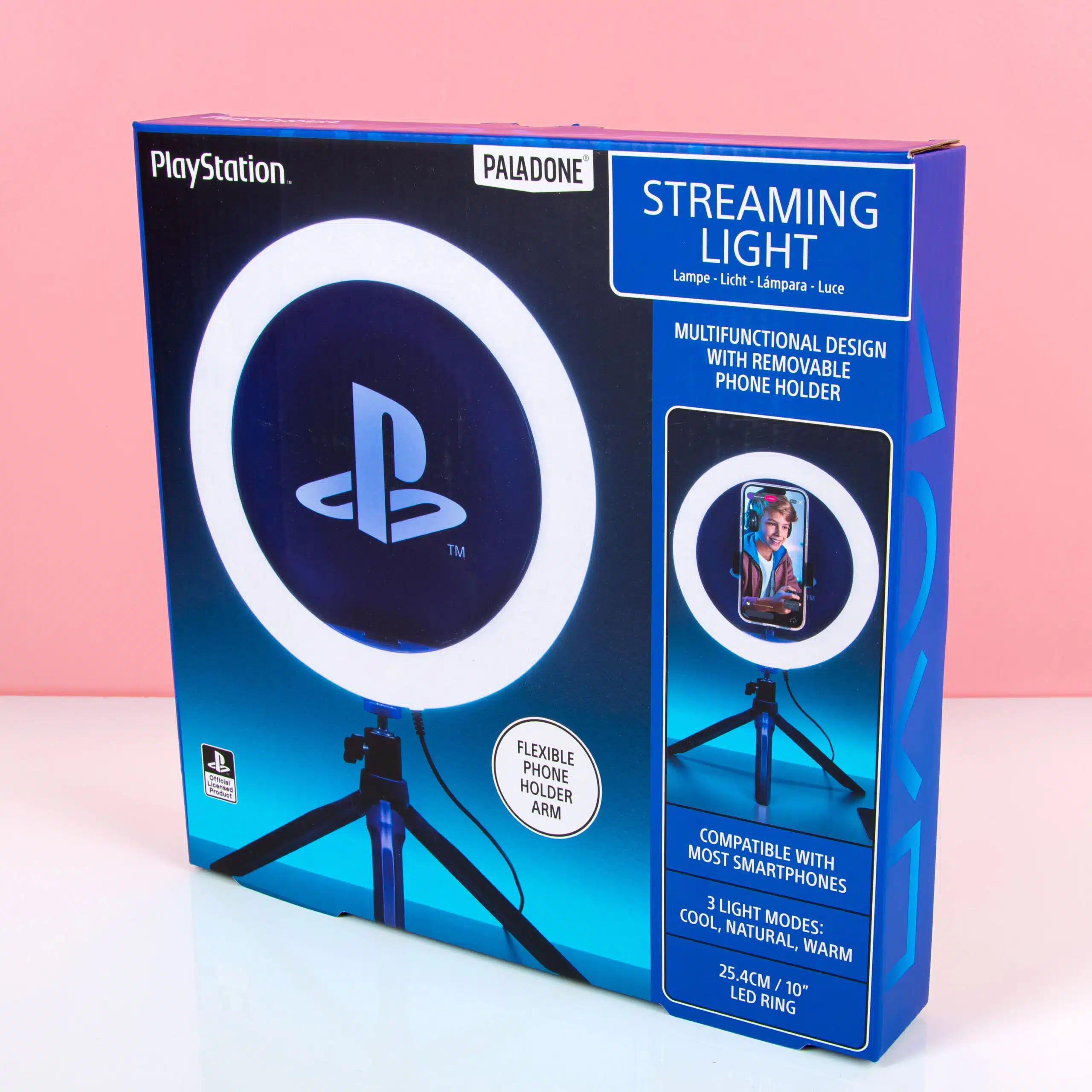 PlayStation Selfie streaming ringlamp