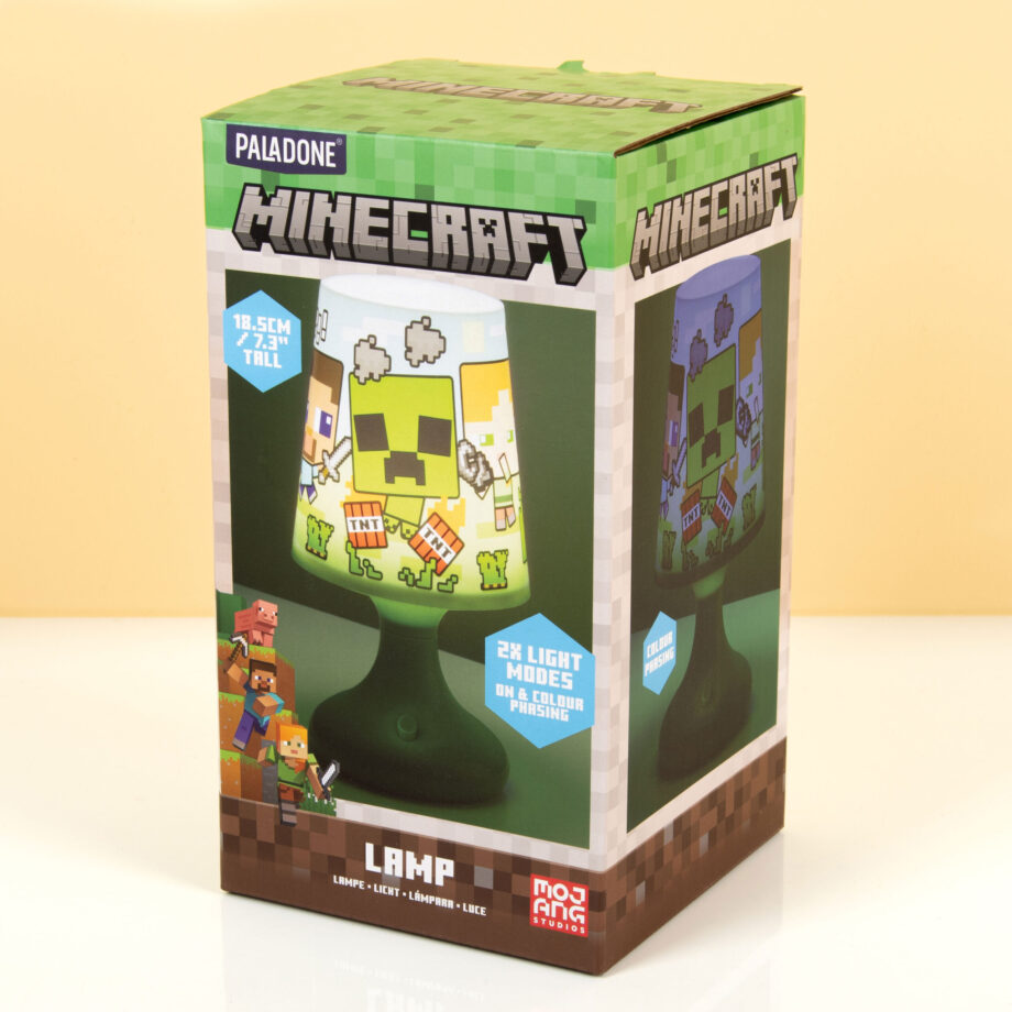 Minecraft USB schemerlamp