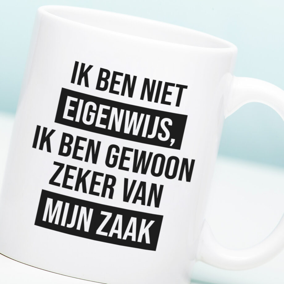 Mok Ik ben niet eigenwijs