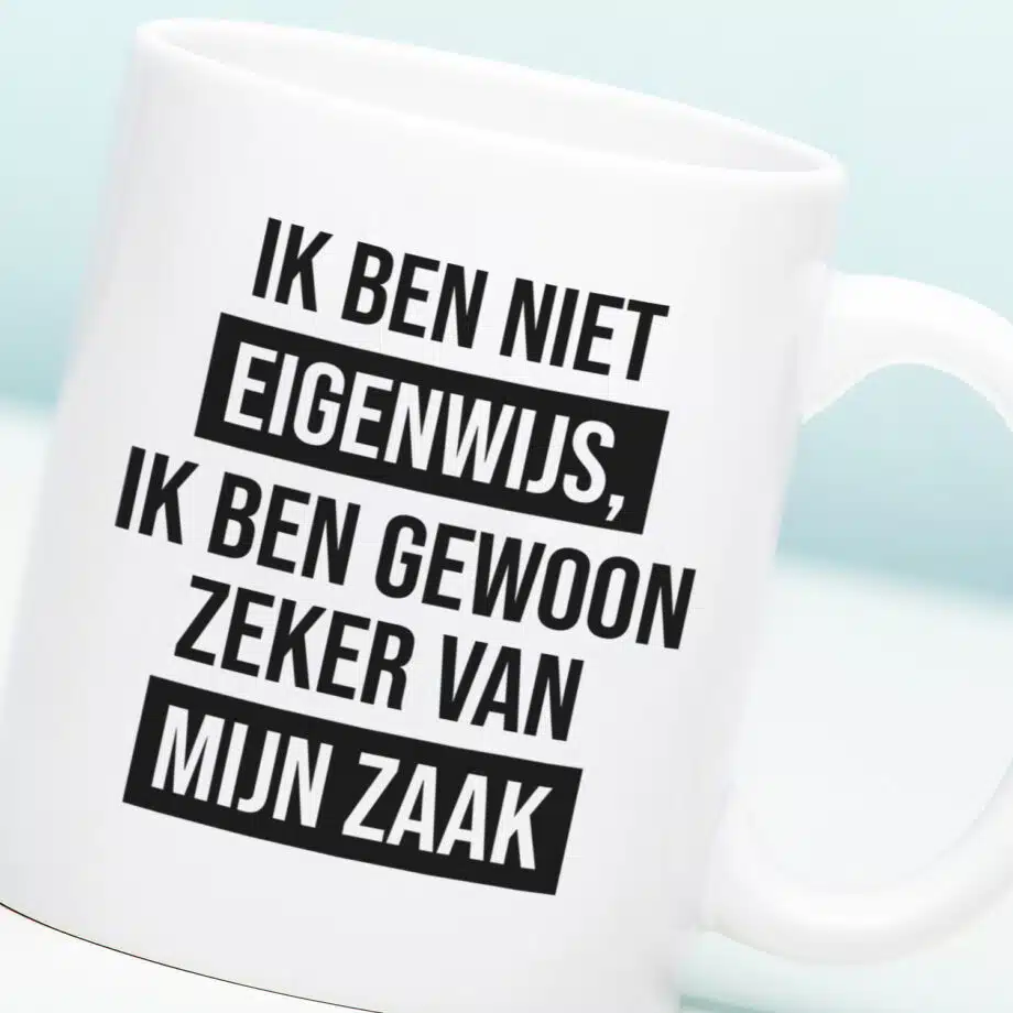 Mok Ik ben niet eigenwijs