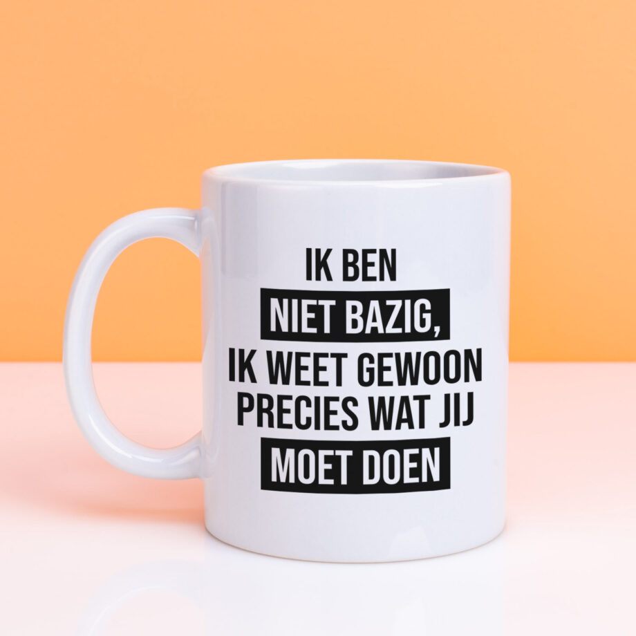 Mok Ik ben niet bazig