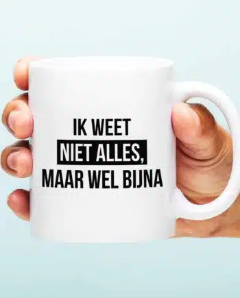 Mok Ik weet niet alles
