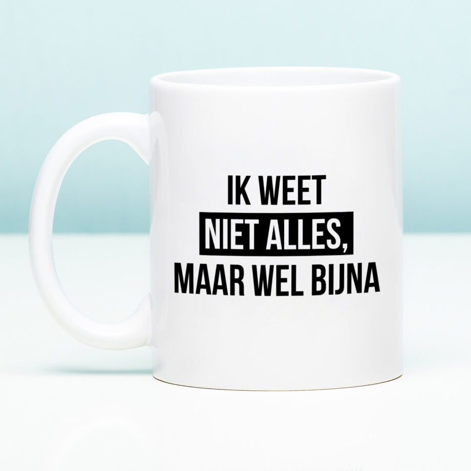 Mok Ik weet niet alles