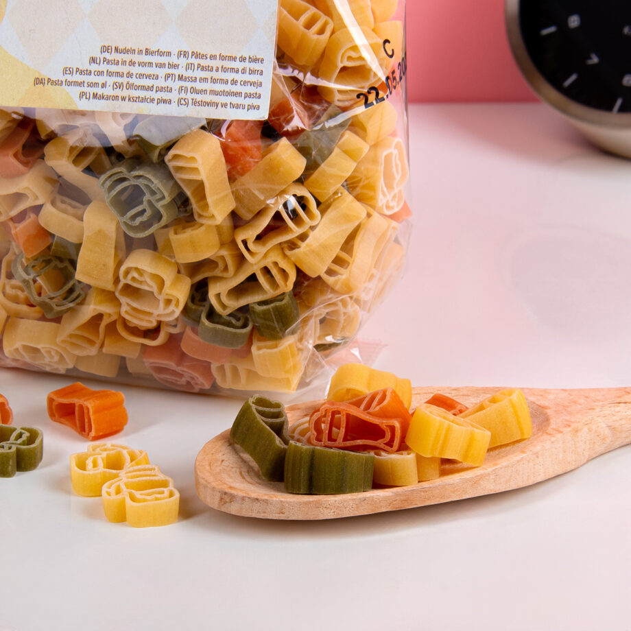 Bierglas pasta