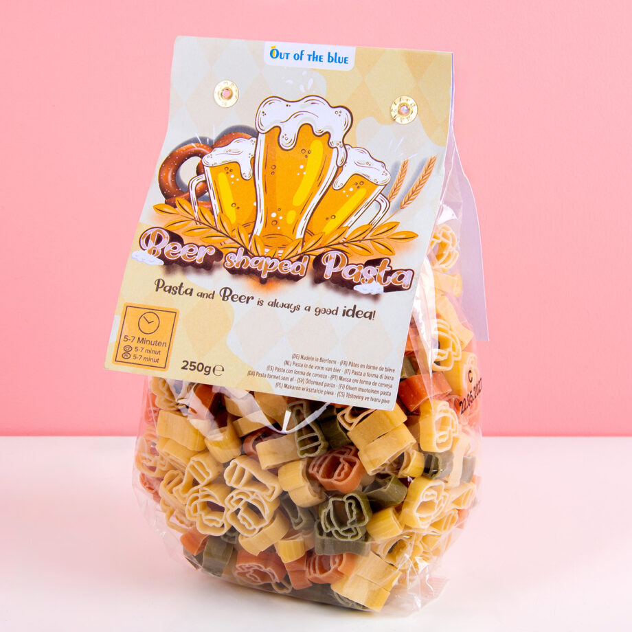 Bierglas pasta