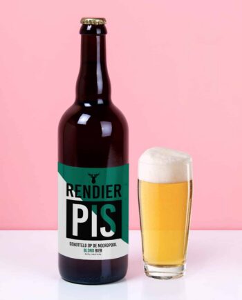 Bierfles Rendier pis (750 ml)