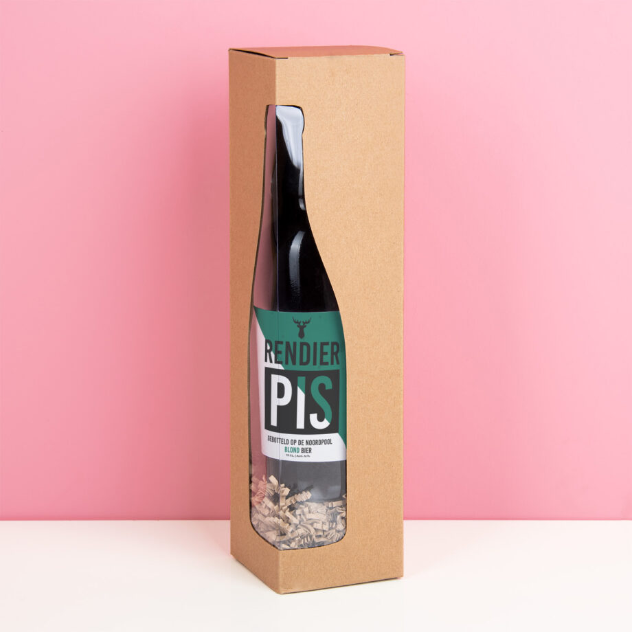 Bierfles Rendier pis (750 ml)