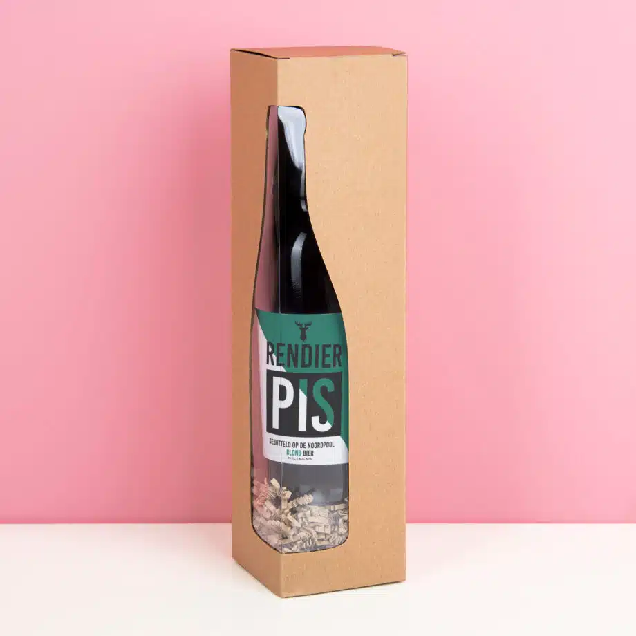 Bierfles Rendier pis (750 ml)