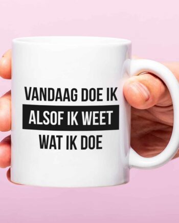 Mok Vandaag doe ik alsof ik weet wat ik doe