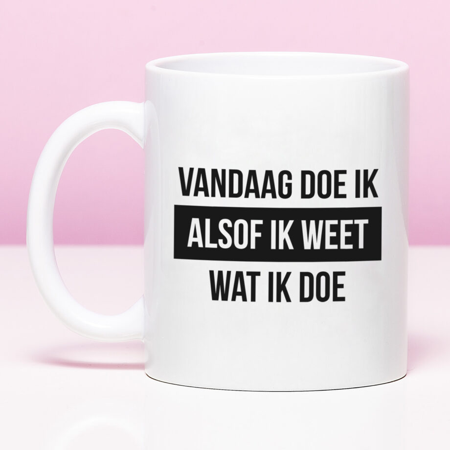 Mok Vandaag doe ik alsof ik weet wat ik doe
