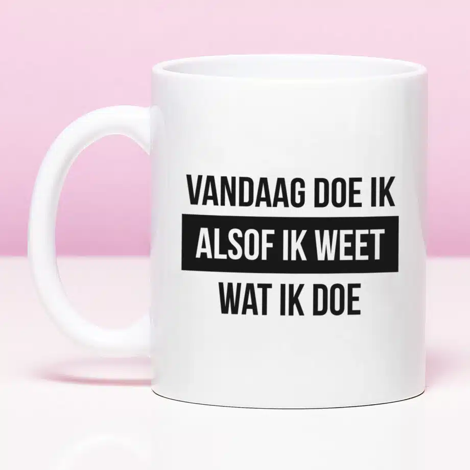 Mok Vandaag doe ik alsof ik weet wat ik doe
