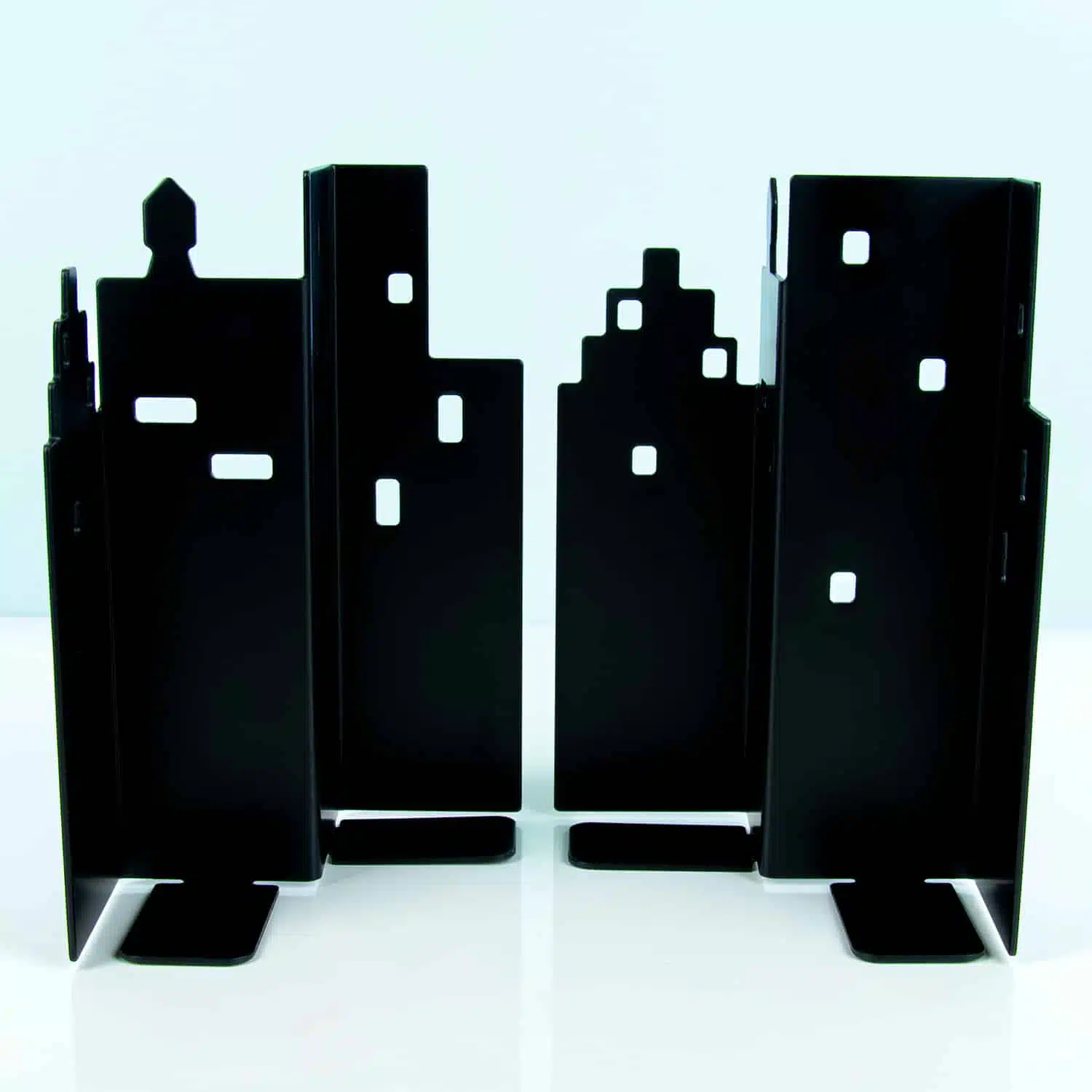 Skyline boekensteunen (set van 2)